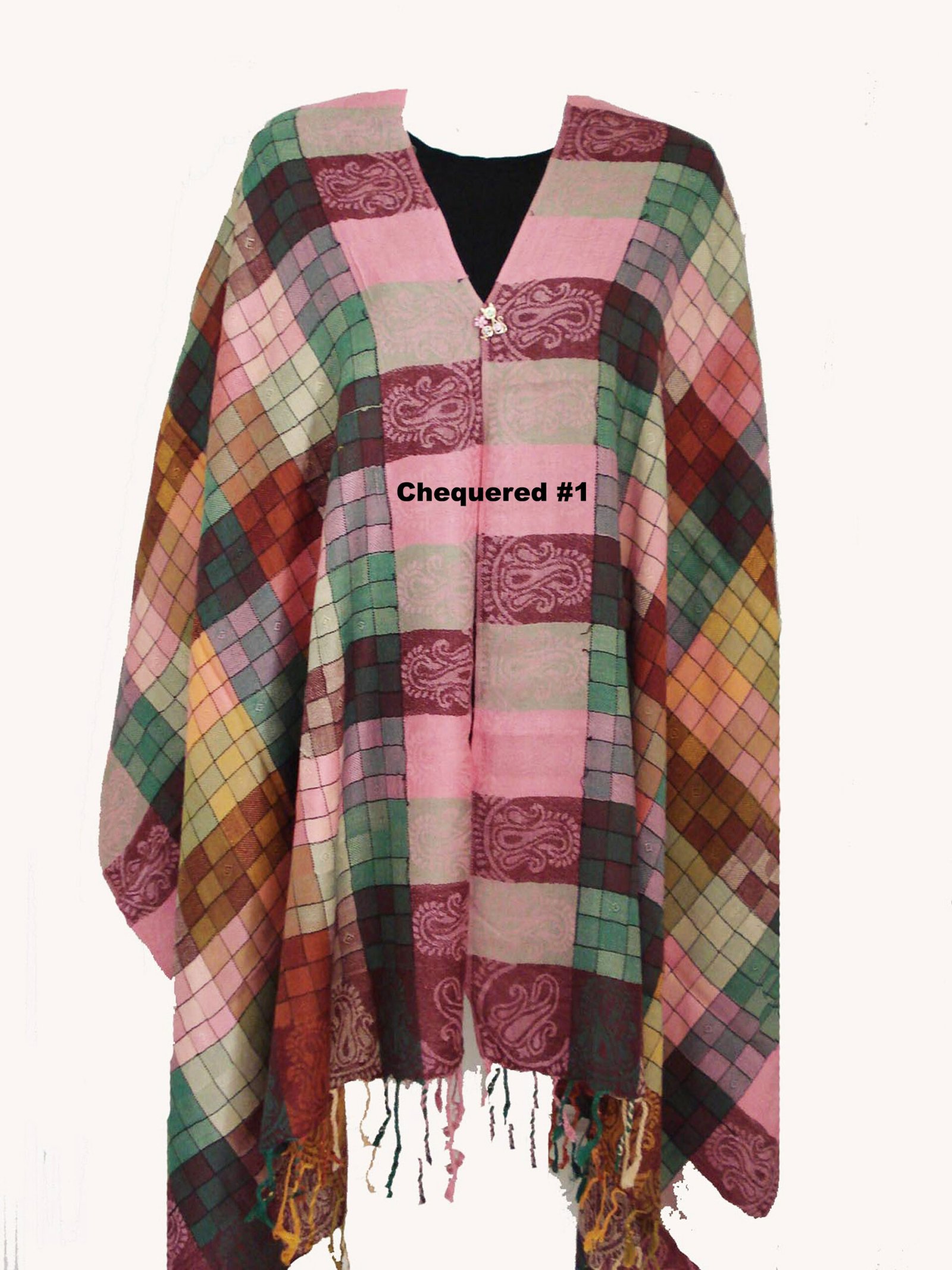 Chequered shawl #1