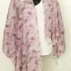 d.purple viscose scarf