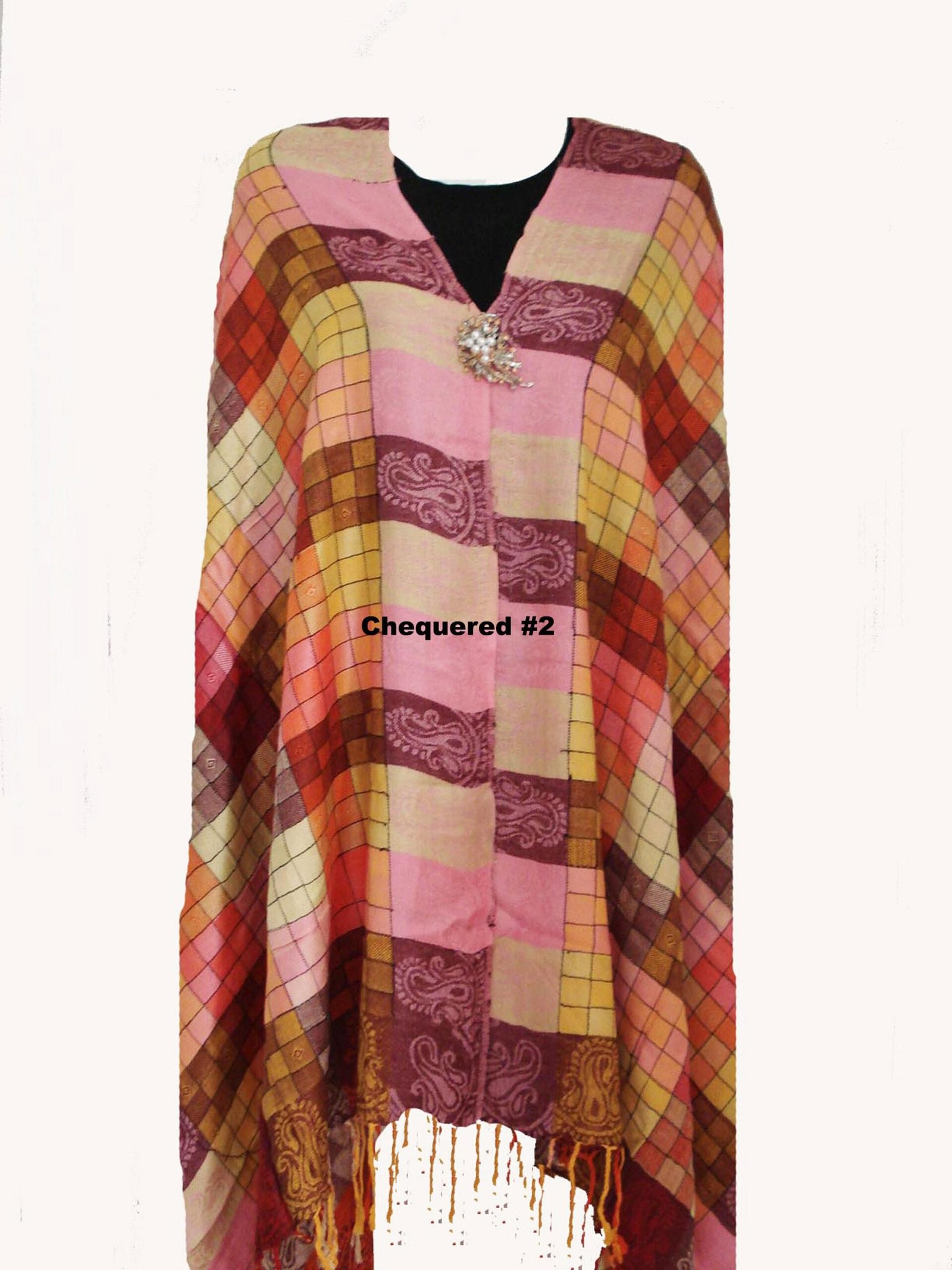 chequered shawl #2
